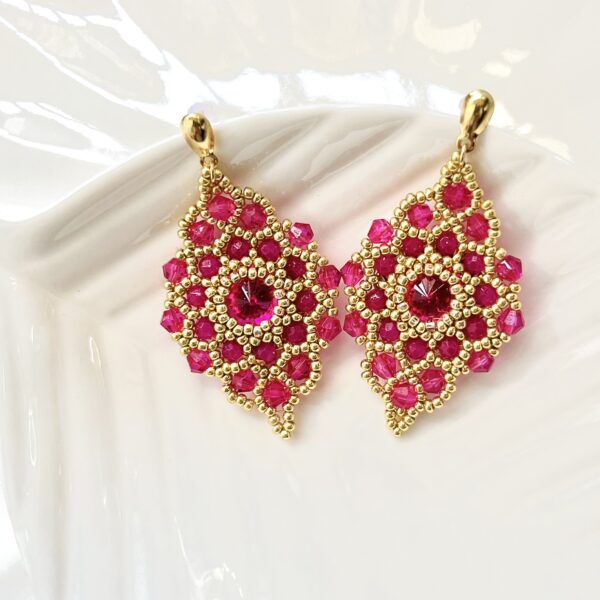 Diamantes Fucsia